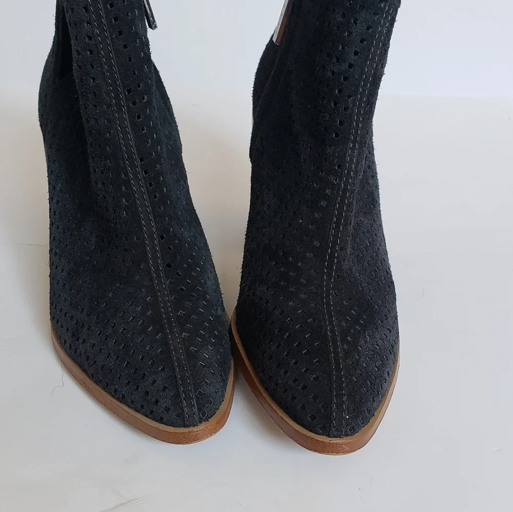 1. STATE eyelet ankle booties